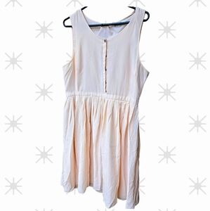 Madewell Silk Midi Blush Dress Balletcore Girlhoodcore